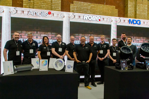 The Robe Alexandra Palace team (photo: Paula Duck)