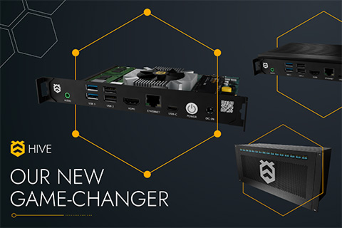 The new BeeBlade range incorporates HIVE’s proprietary BeeSync technology