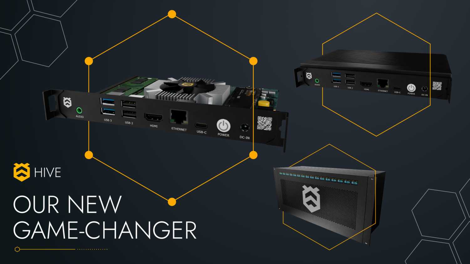 The new BeeBlade range incorporates HIVE’s proprietary BeeSync technology