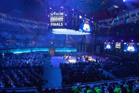 The VEX Robotics Competition is named as the largest robotics contest in the world