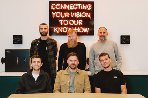 Tateside Managed Services - (back) Ivo Lilov, Graham Agambar, Andy Sullivan; front: Joby Morris, Edgar Daube, Tom Wilde