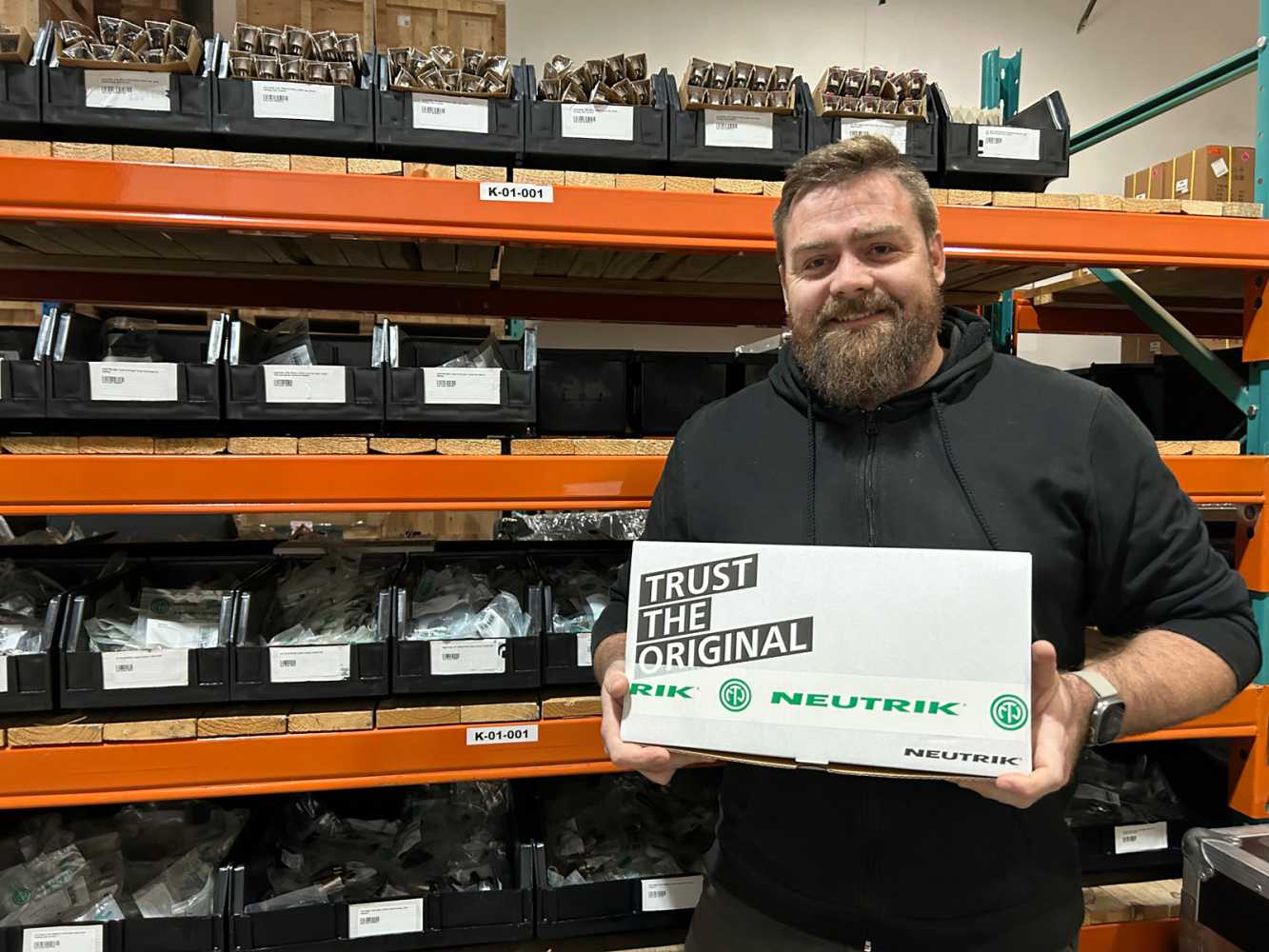 DWR’s Neutrik brand manager Kyle Robson