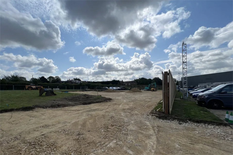 Building work on the new HQ starts today