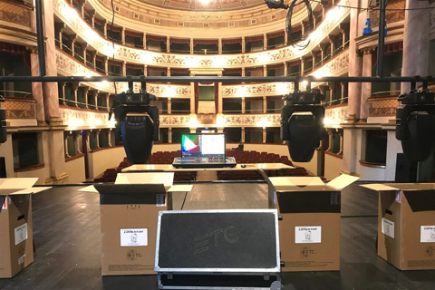 ‘As lighting design technology continues to evolve, more and more companies are turning to the Eos system’