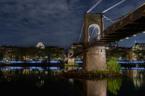 The Anolis lighting scheme has replaced all the original metal halide lighting fixtures (photo: Vincent Laganier)