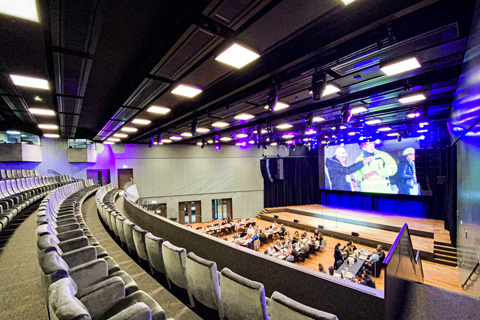 One of the chief features of the complex is its state-of-the-art events venue