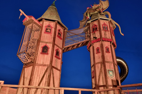 The largest play castle in the Netherlands