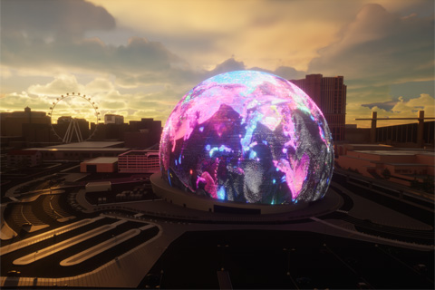 Machine Hallucinations: Sphere will be visible on Sphere for four months from 1 September