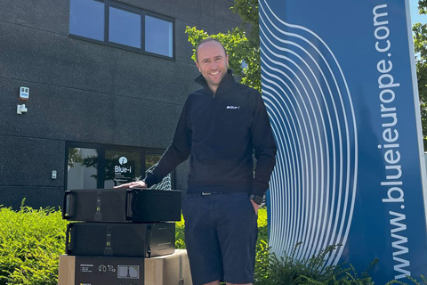 Blue-i Group European sales director Ethan Forde