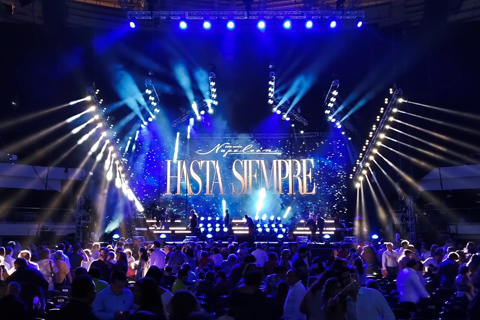 José María Napoleón plays GNP Acapulco Arena