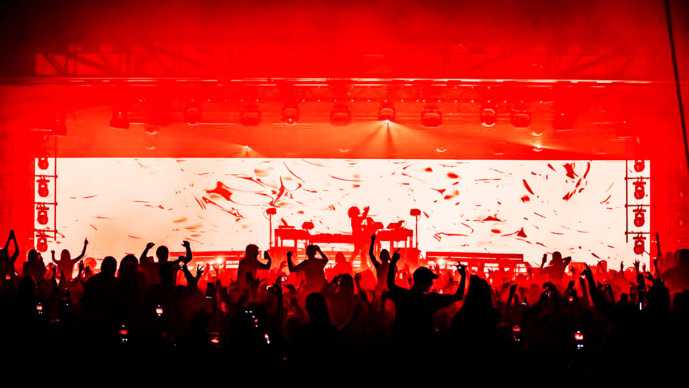 The Astras delivered surprising and spectacular colour effects