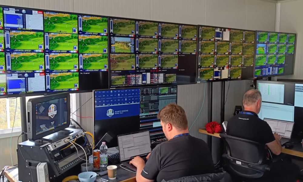 A total of over 100 million pixels were delivered across the Maro Simone course