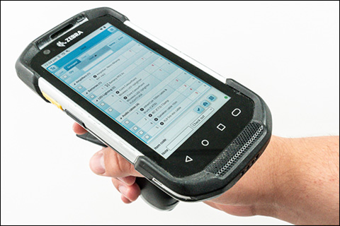 The new scanning app is fully adaptive and works on all mobile devices