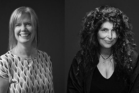 Joanna Muggeridge and Lotta Schiefer