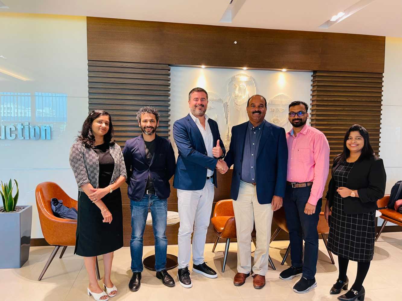 Julie Thomas, Varun Jagger, Fabrizio Romano Bolzoni, Jacob Thomas, Basil Varghese, Ramya PK