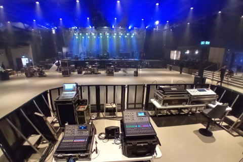 The MX36 was developed to address the ever-increasing number of shows carrying multiple consoles