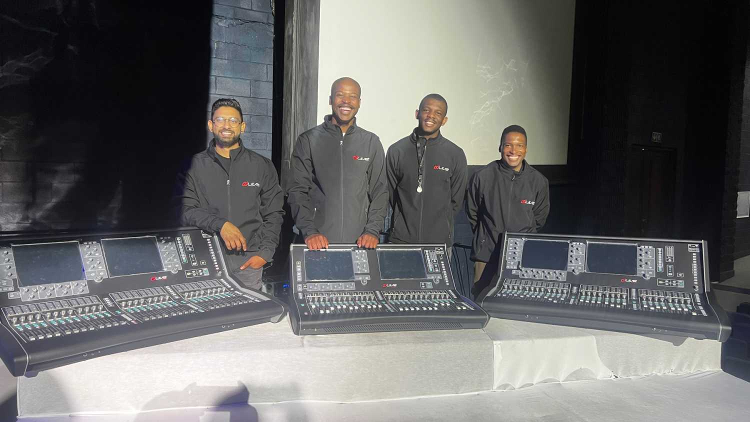 Audiosure recommended Allen & Heath’s flagship dLive platform for all three roles