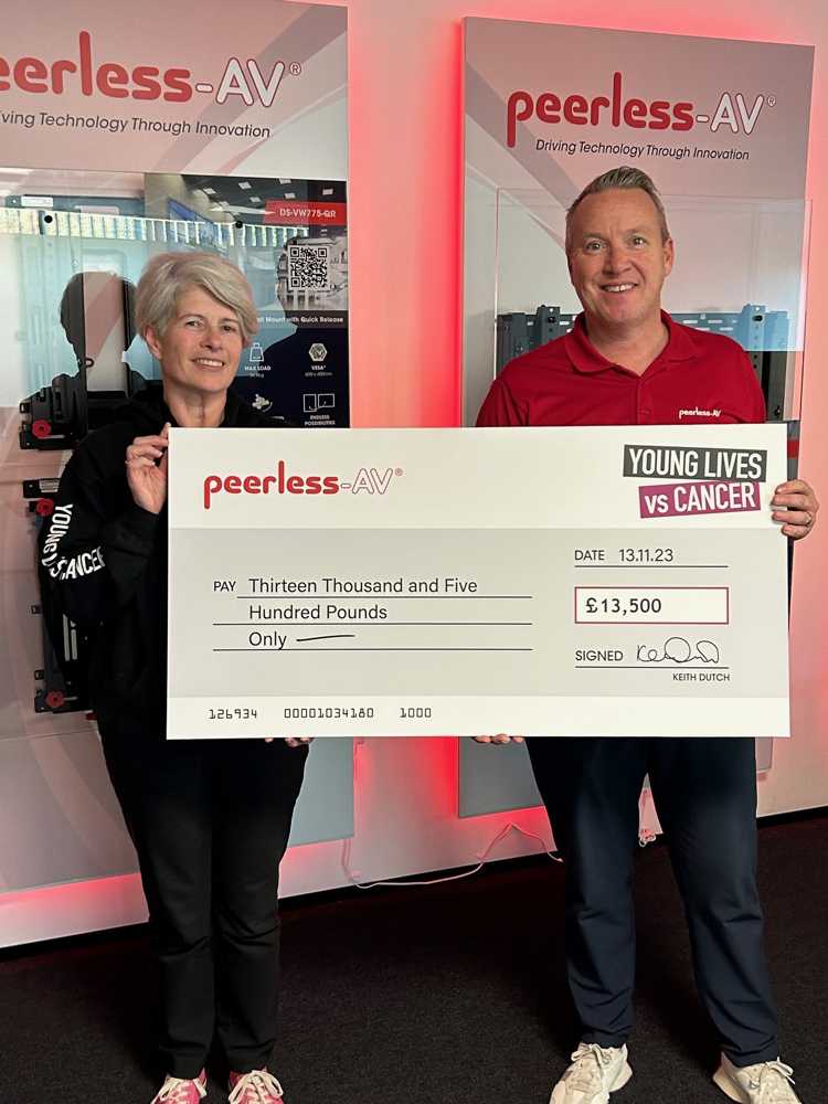 Peerless-AV’s annual golf day raised £13,500 for Young Lives vs Cancer