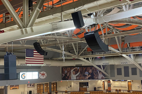 Gore Arena at Campbell University in Buies Creek, North Carolina