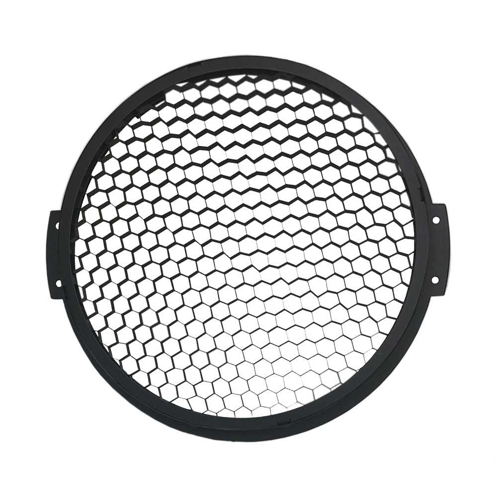 City Theatrical Hexcel Louvers provide a sleek appearance when mounted on the lighting fixture