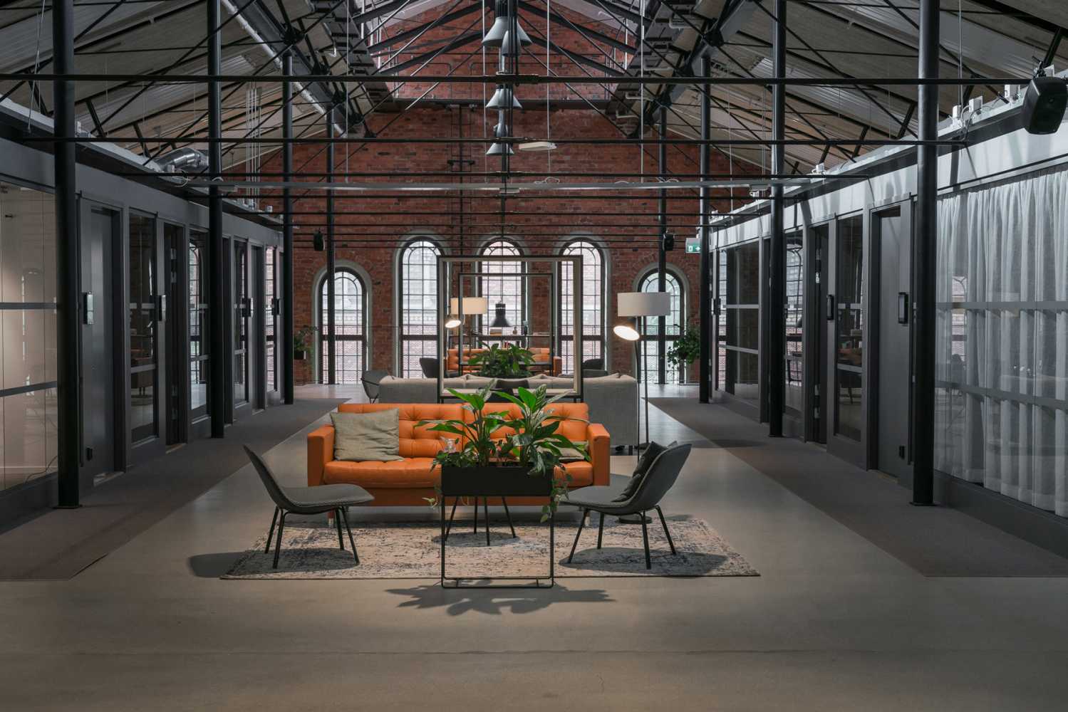 The entire building that Berghs now inhabits is equipped with integrated networked AV systems