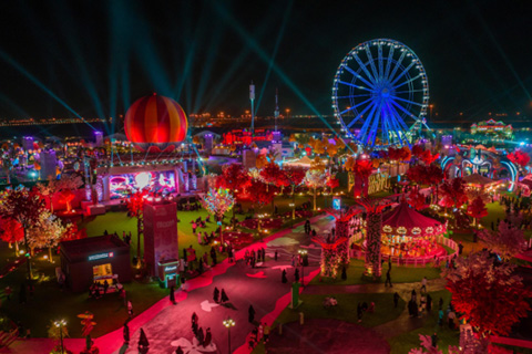 The project features 150 Astra Beam260IP and 50 Astra Hybrid420IP units