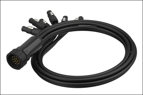 Contrik power multicore cables optimally complement the brand’s range of professional power distribution systems