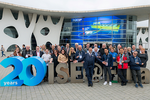 The celebration of ISE's 20th anniversary added a special touch to the event