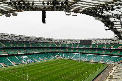 Twickenham Stadium – now offers concert-grade audio capabilities (Ellie Mitchell Photography)