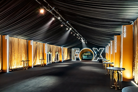 On the carpet at the Primetime Emmy Awards