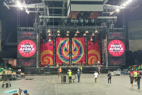 The event was staged at the BK Arena in Kigali, Rwanda