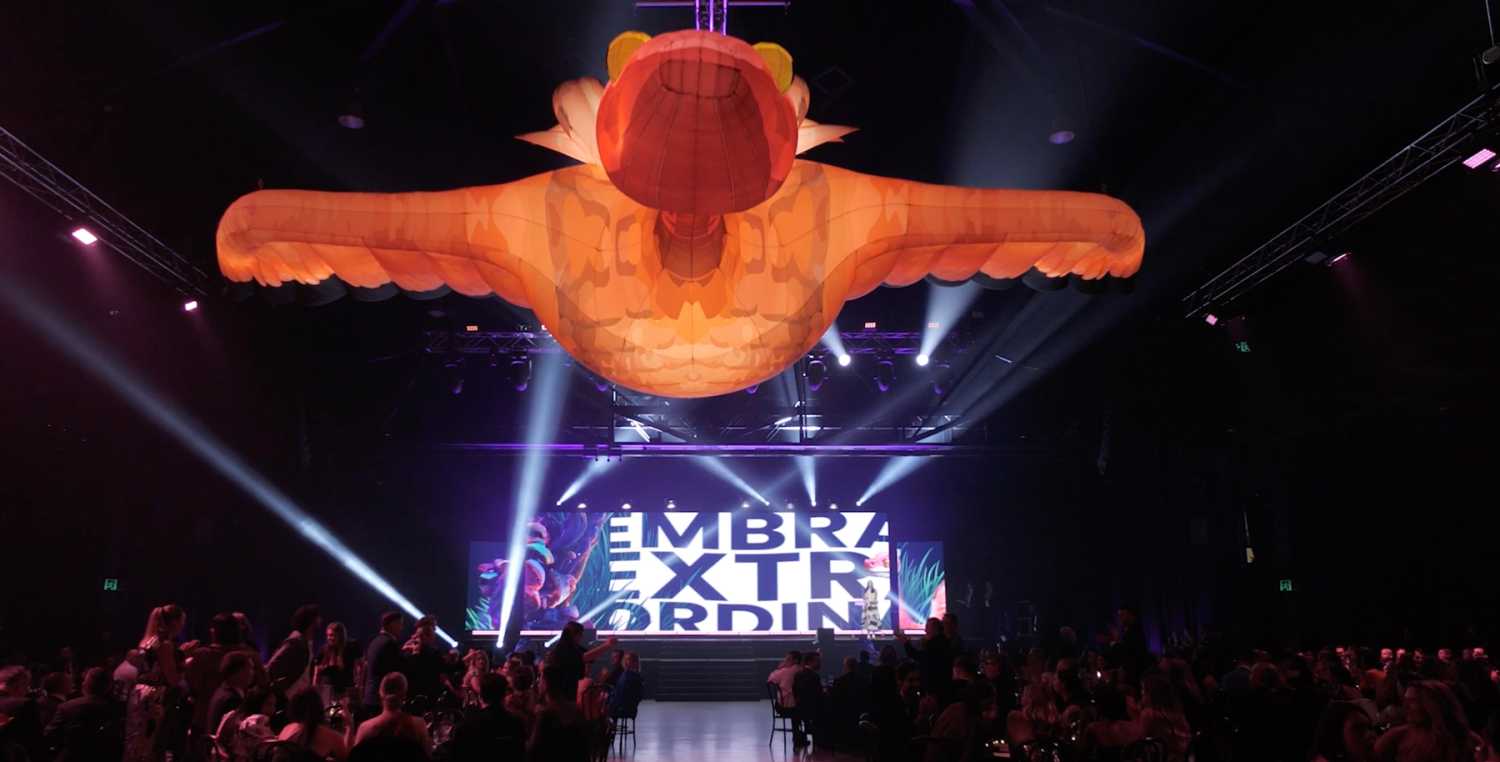 The ceremony took place at The Hordern Pavilion in the heart of Sydney