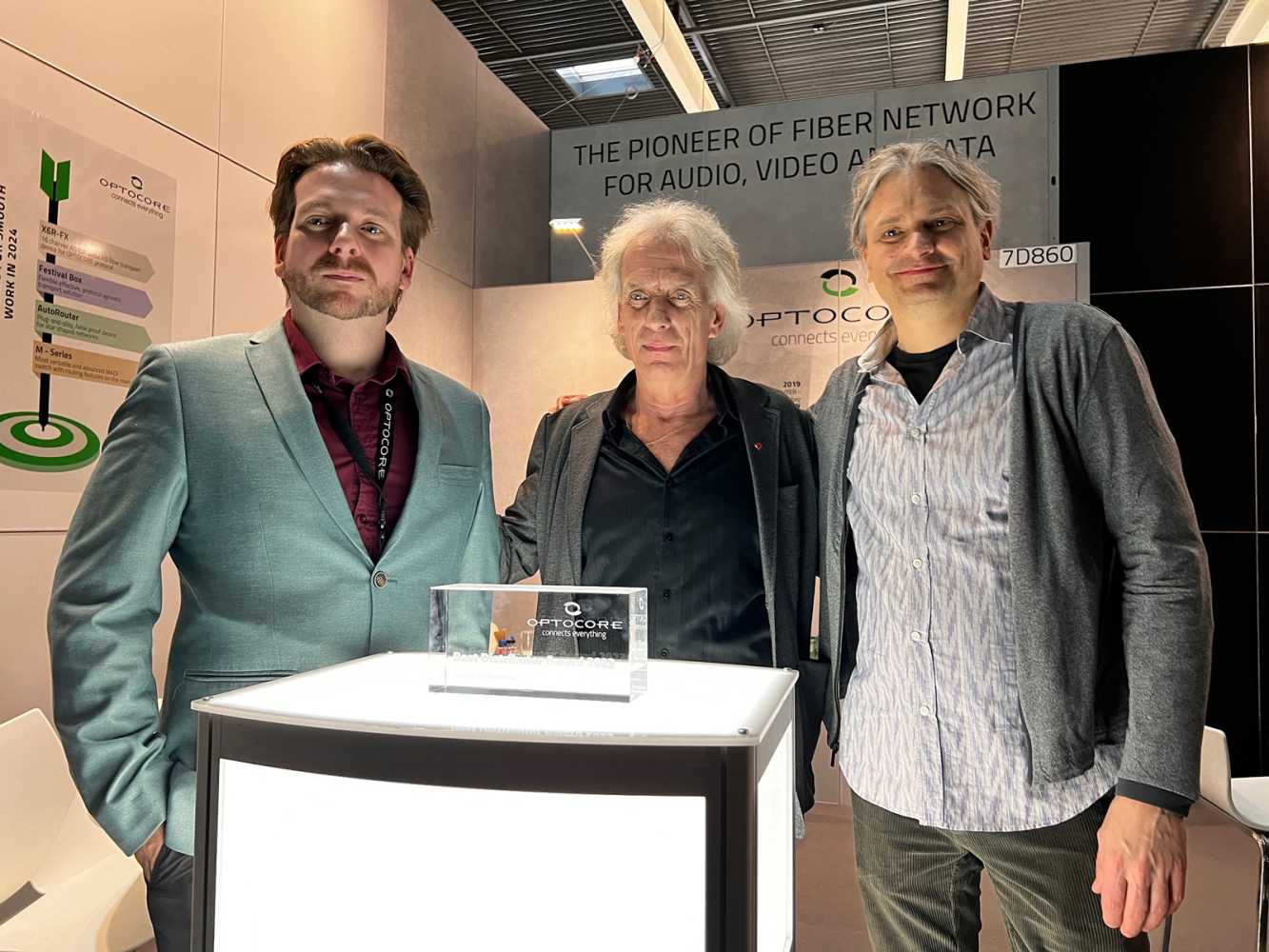 Brandon and Bill Coons with Marc Brunke