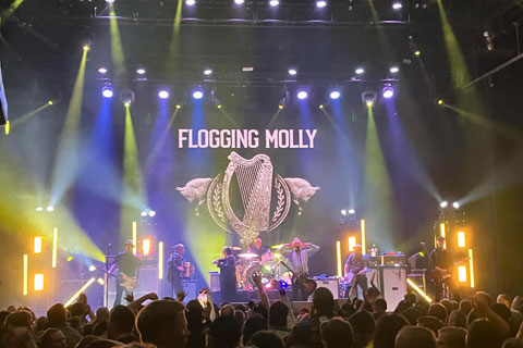 Flogging Molly on the road