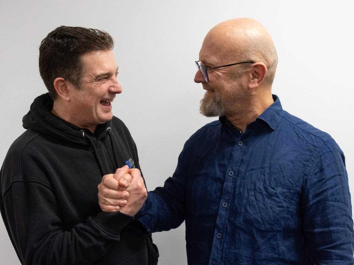 Linea Research's Martin Hildred and Rock Centrum's Peter Foldvari